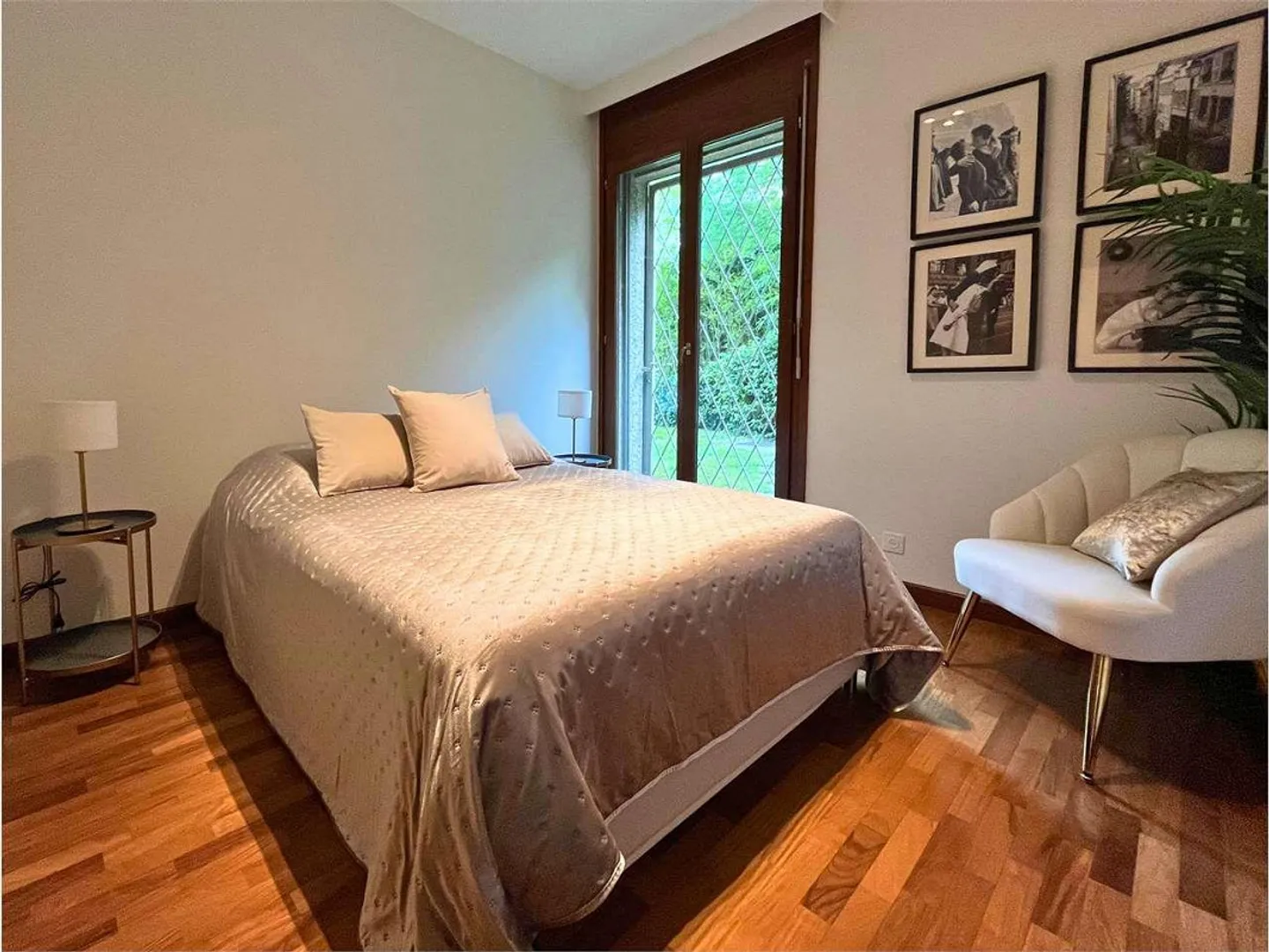 Elegantes 5.5-Zimmer-Apartment in Castagnola mit Seeblick und Garten - Foto 8 di 11