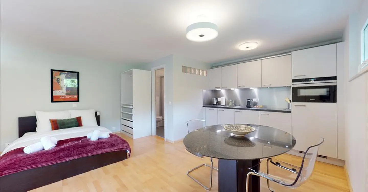 Studio spazioso in un quartiere tranquillo a Sierre - Disponibile tra - Foto 5 di 17
