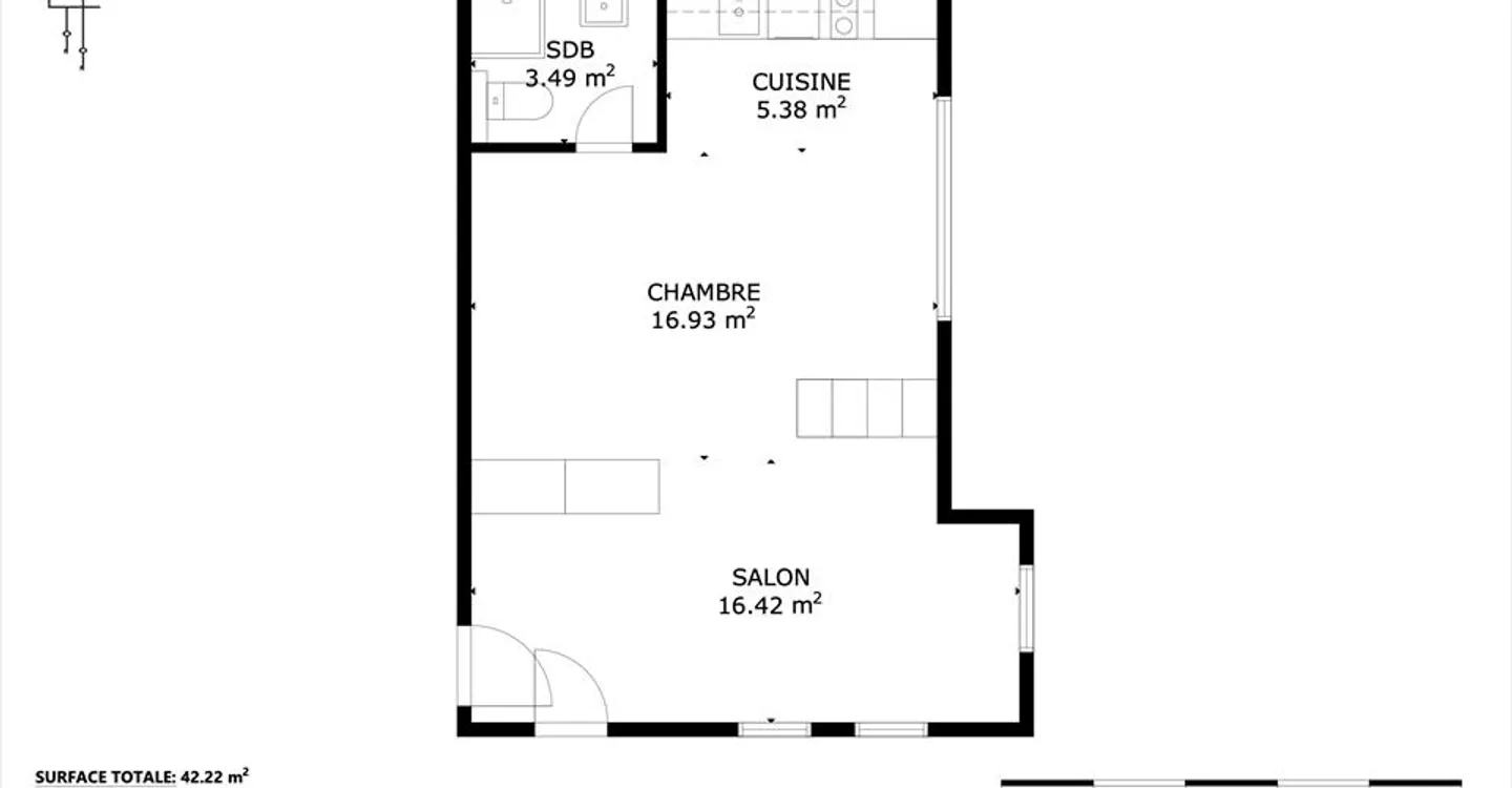 Studio spazioso in un quartiere tranquillo a Sierre - Disponibile tra - Foto 17 di 17