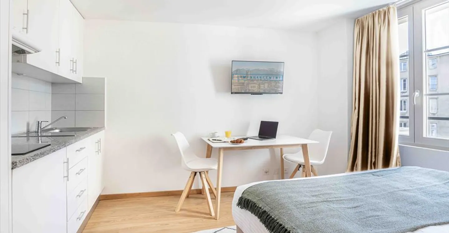 Studio Rénové à Lausanne - Photo 5 sur 6