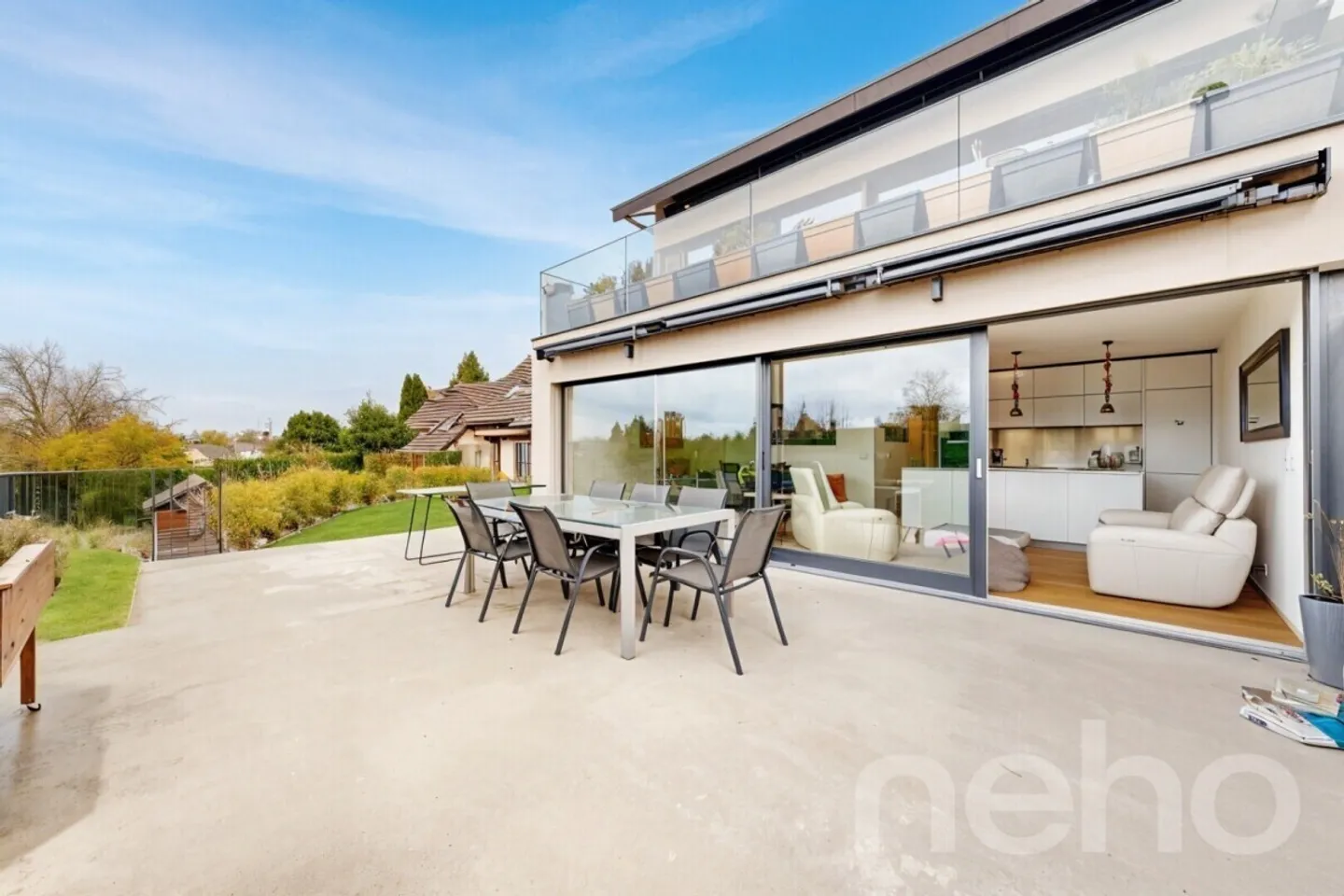 Contemporary apartment with private garden in Échallens - Photo 2 of 12