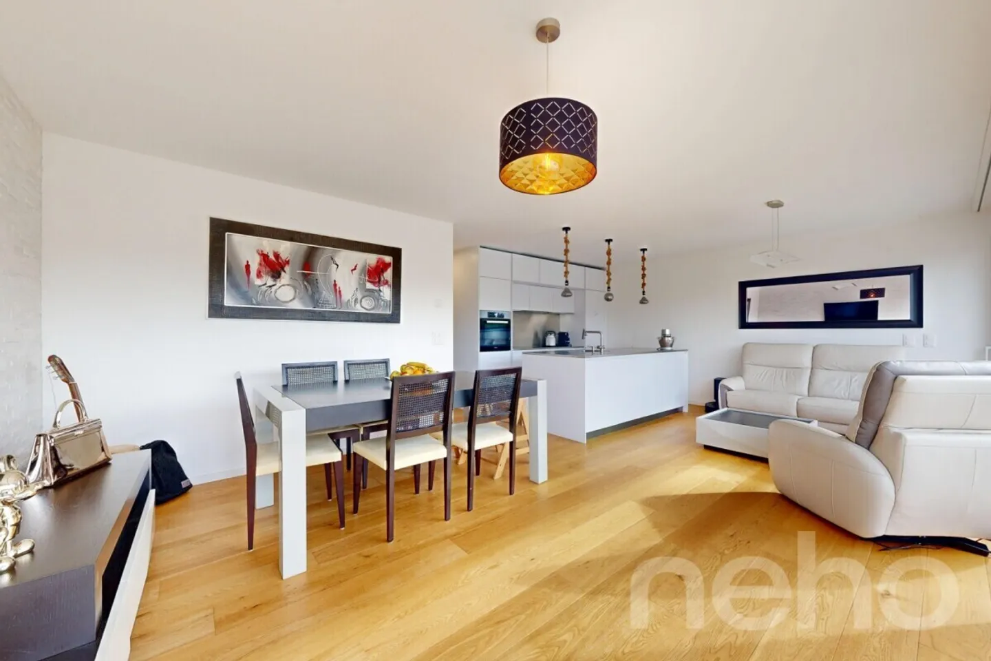 Contemporary apartment with private garden in Échallens - Photo 3 of 12