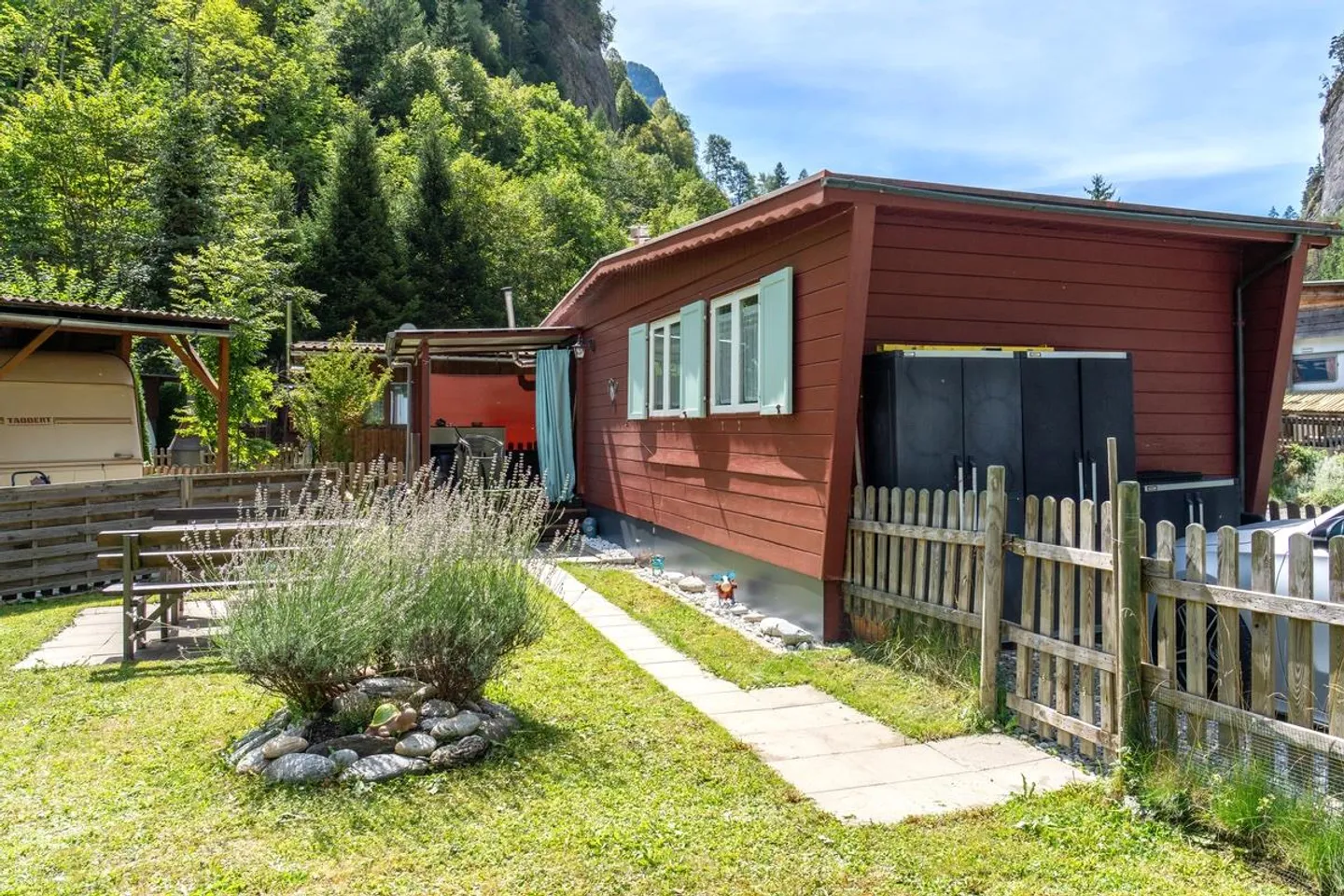 2.5 Zimmer  Mobilheim Chalet mit möglichem Wohnsitz - Foto 2 di 16