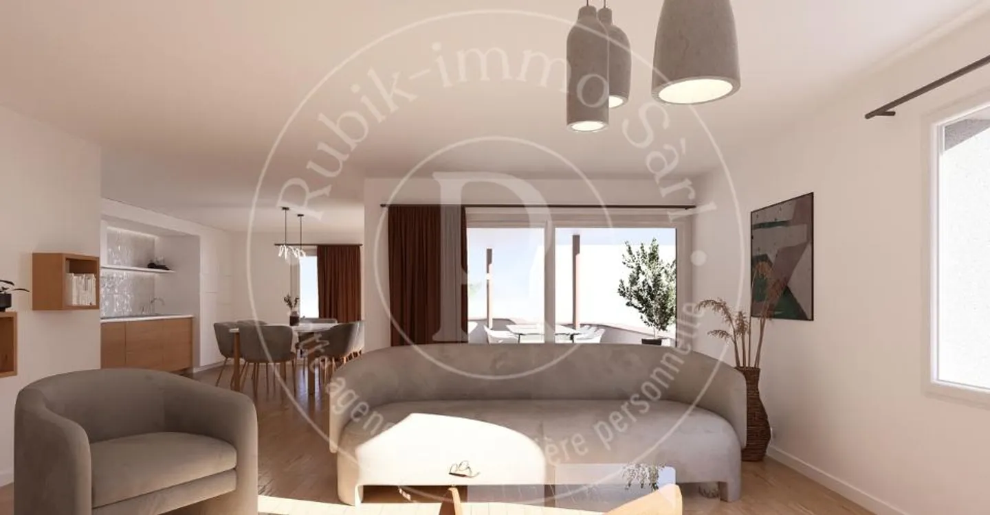 Wunderschöne 3,5-Zimmer-Wohnung mit 37m² Balkon - Foto 2 von 12