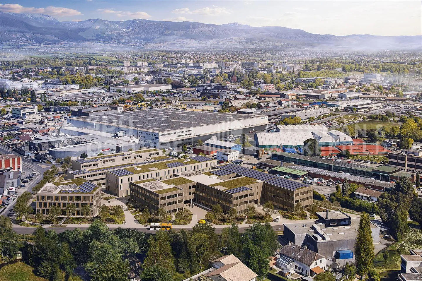 "Quarz?Executive" Handwerks-, Industrie- und Bürogebäude - 3.500 m² in Vernier - Foto 1 von 4
