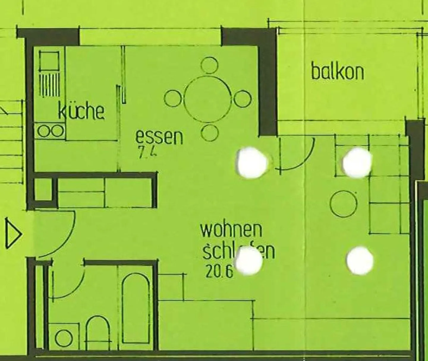 Gemütliche 1.5-Zimmerwohnung mit Balkon zu vermieten - Foto 8 von 8