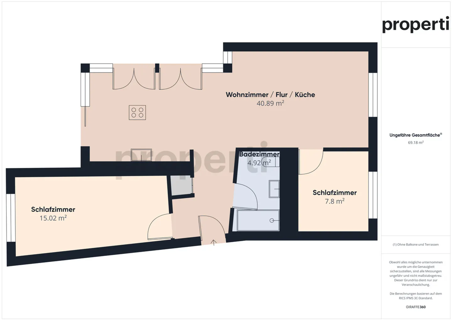 Appartement exceptionnel de 3,5 pièces à Trin Mulin - Photo 8 sur 9