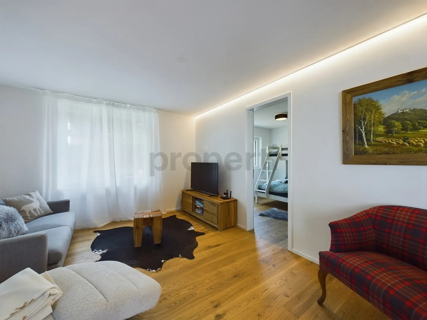 Appartement exceptionnel de 3,5 pièces à Trin Mulin - Photo 2 sur 9