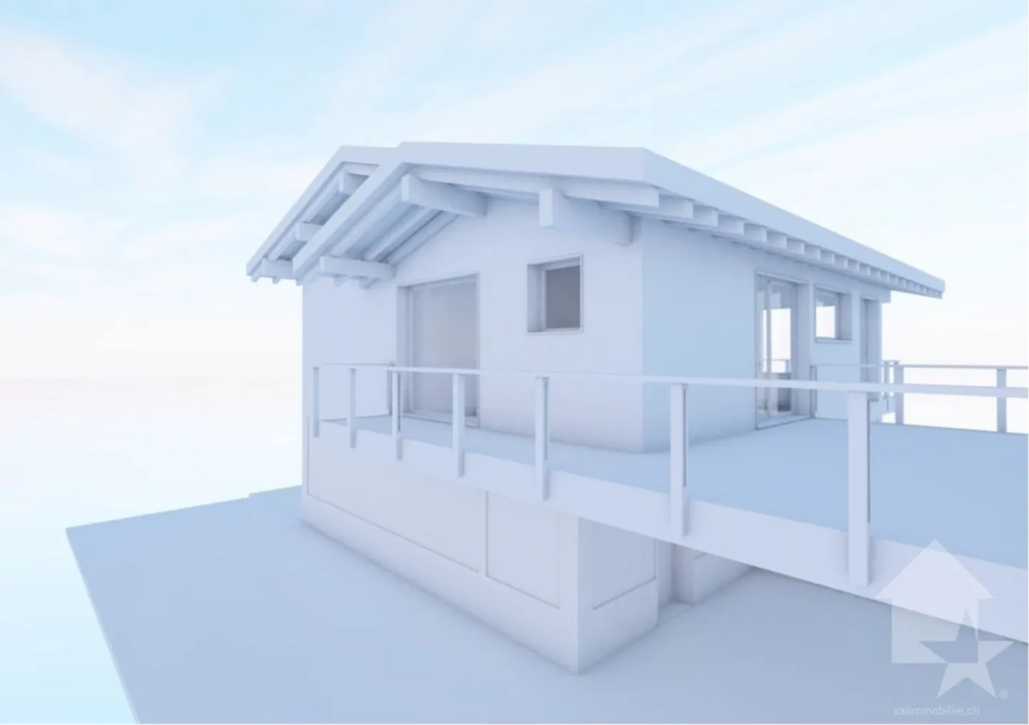 Under construction, traditional chalet, quiet area, panoramic view - Photo 5 of 11