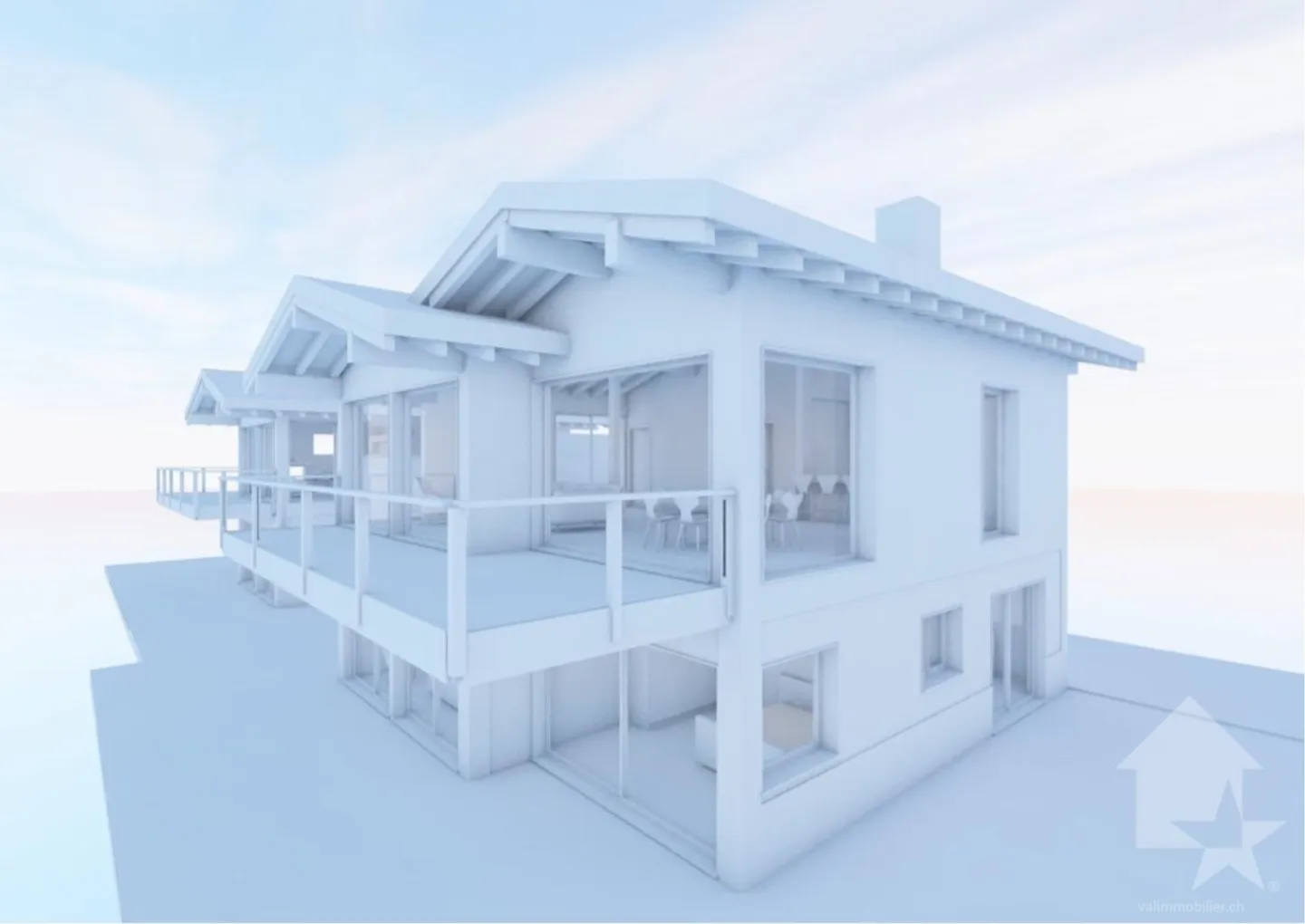 Under construction, traditional chalet, quiet area, panoramic view - Photo 4 of 11
