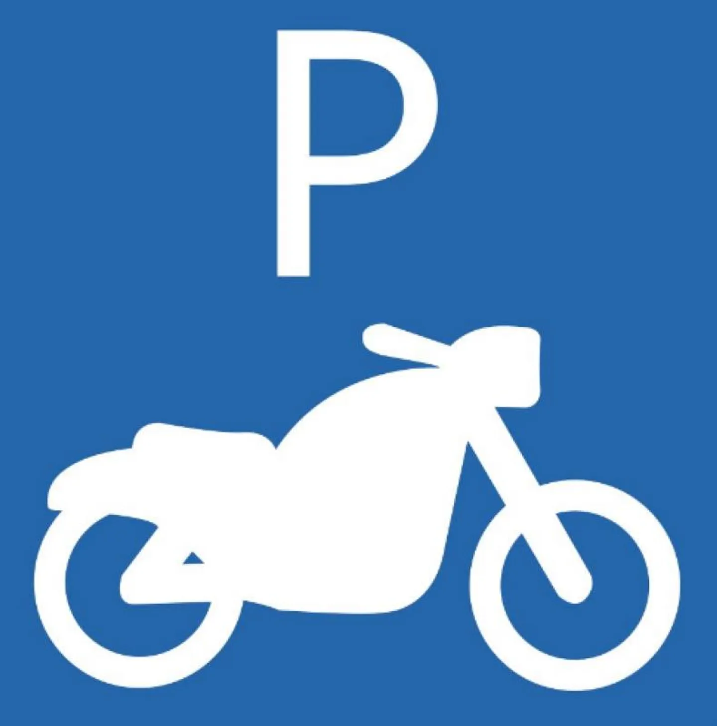 Motorrad-Parkplatz in Einstellhalle - Foto 1 von 1