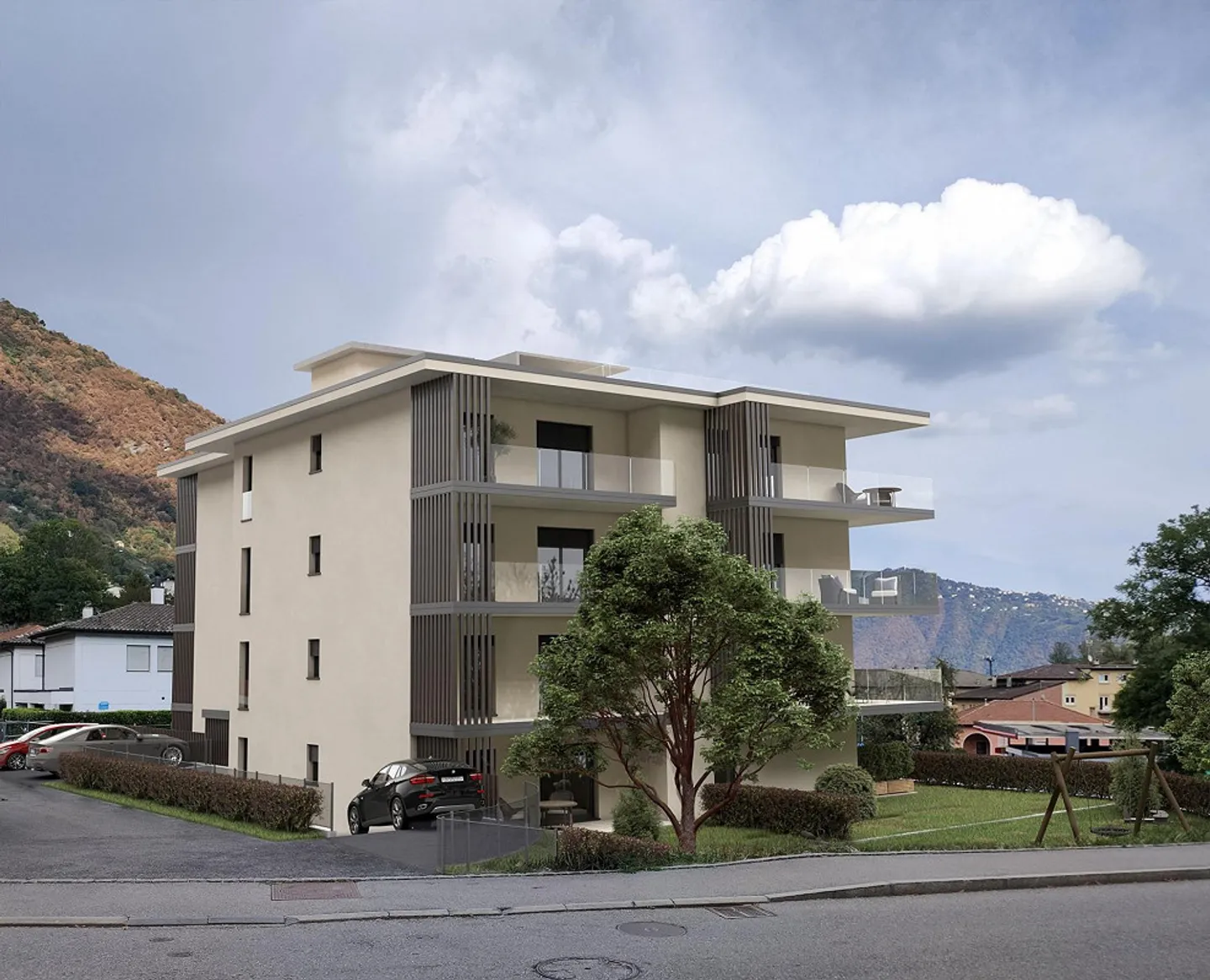 Appartement 2.5 pièces avec jardin privé à Vacallo - Photo 5 sur 7