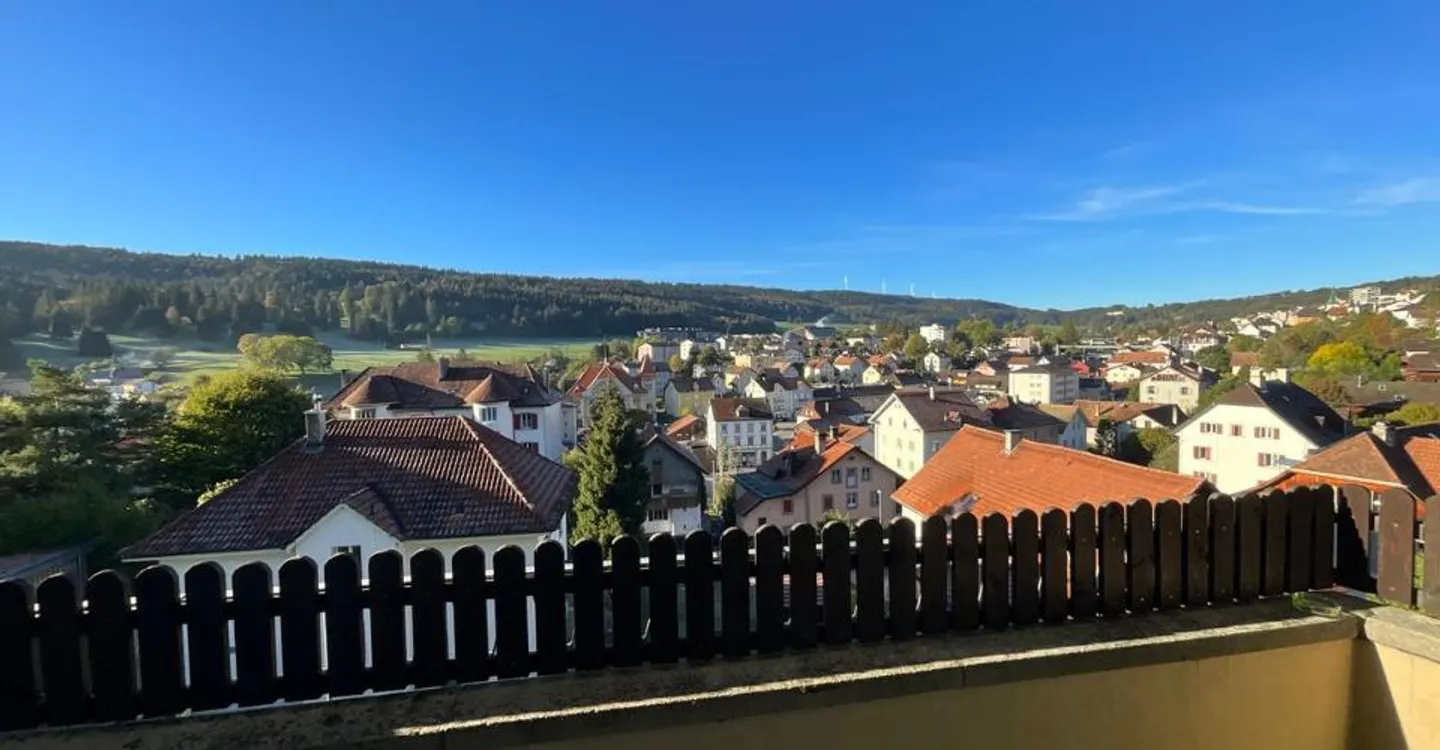 3-Zimmer-Wohnung mit Balkon und freiem Blick - Foto 6 von 6