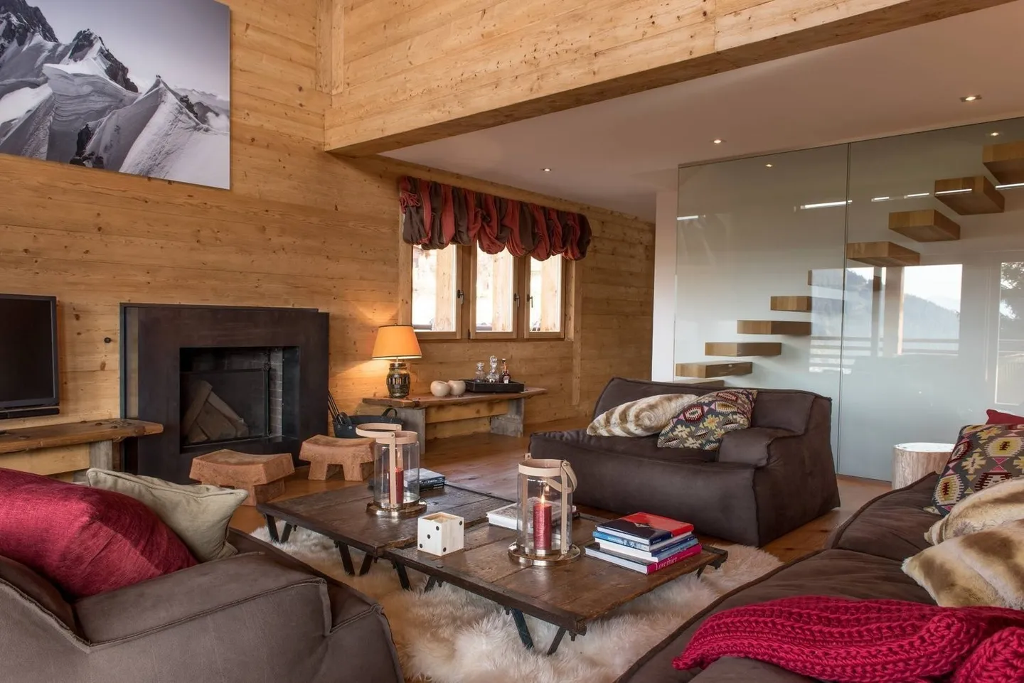 Außergewöhnliches Chalet – Ski In / Ski Out an der Rouge-Piste - Foto 2 von 8