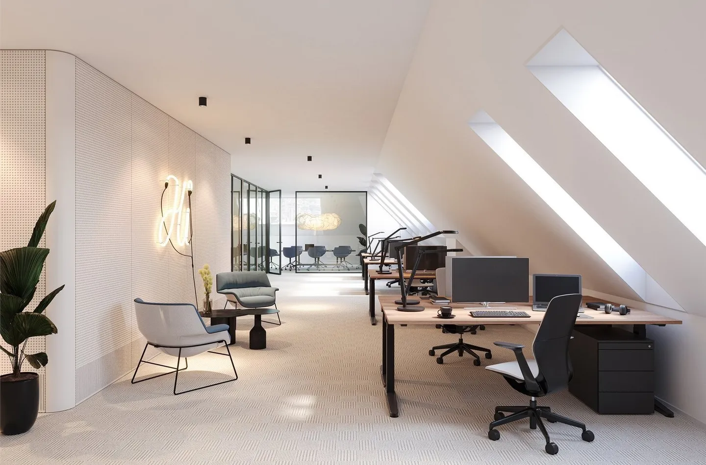 Modernste Büroflächen an bester Lage direkt am Löwenplatz - Foto 4 von 5