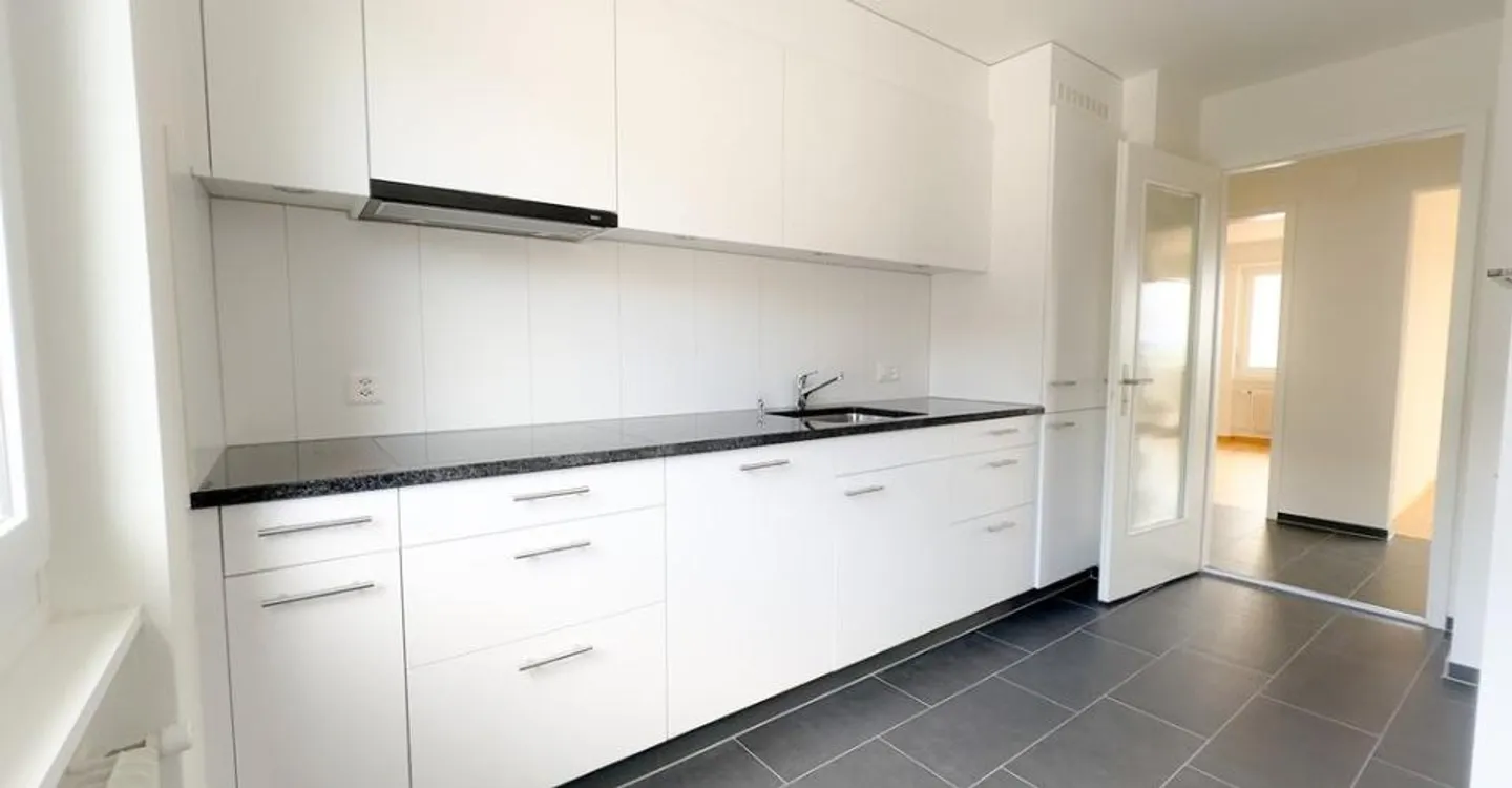 Appartamento di 4 stanze completamente ristrutturato con grande balcone - Foto 3 di 11