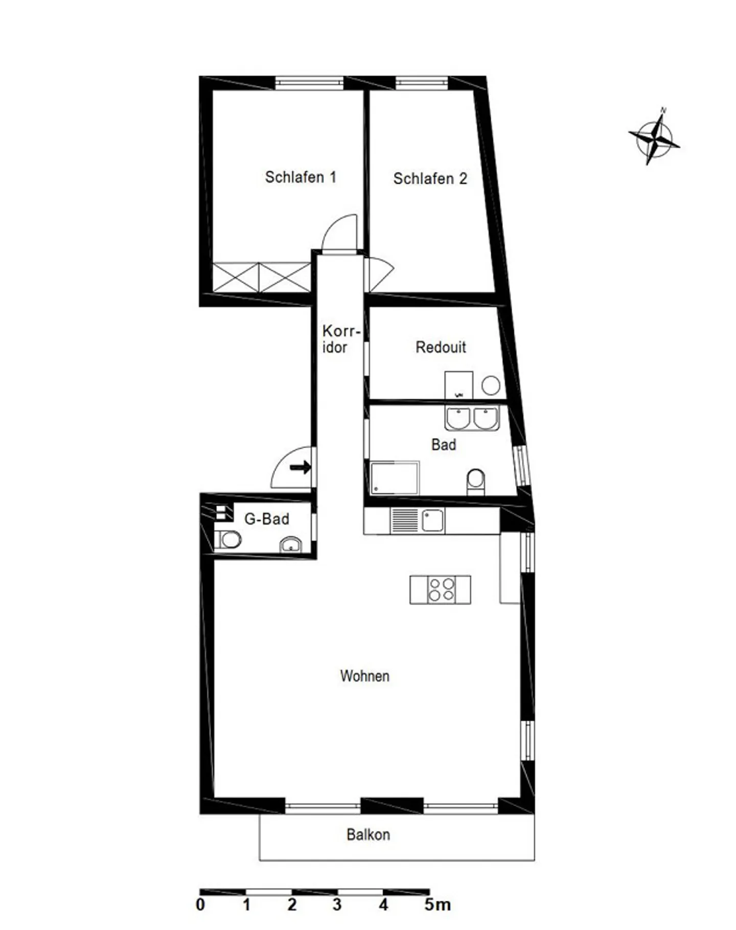 Completely renovated apartment with lake view in Ponte Tresa - Photo 13 of 13