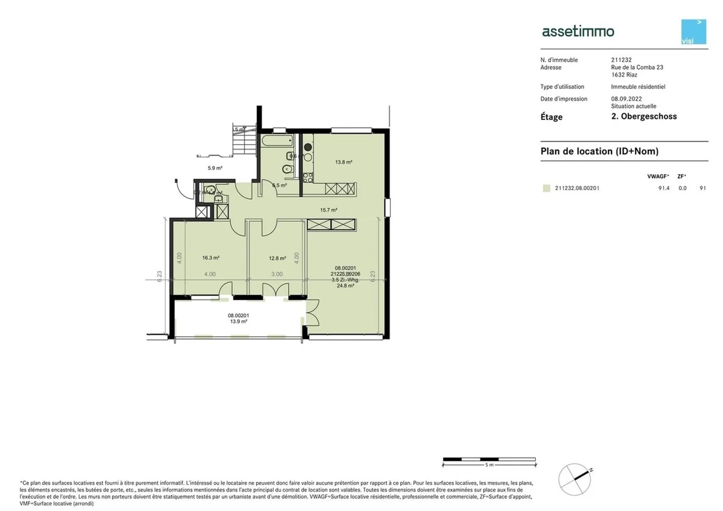 Appartement Charmant avec Terrasse - Photo 11 sur 12