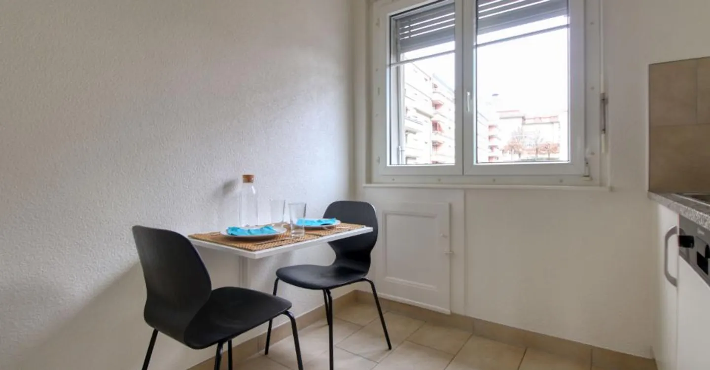 Eine moderne Coliving-Wohnung in der Avenue de France in Lausanne - Foto 12 von 16