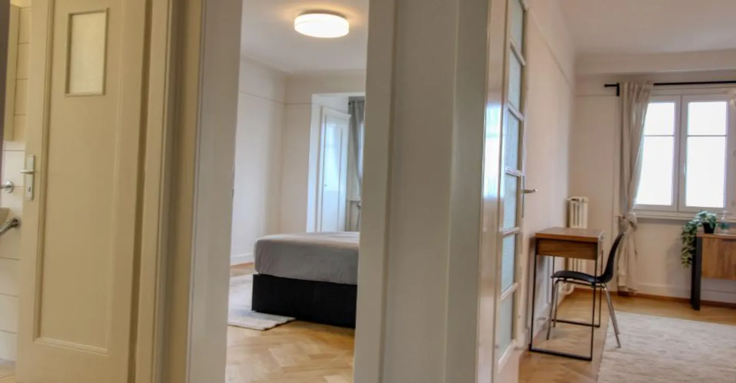 Eine moderne Coliving-Wohnung in der Avenue de France in Lausanne - Foto 16 von 16