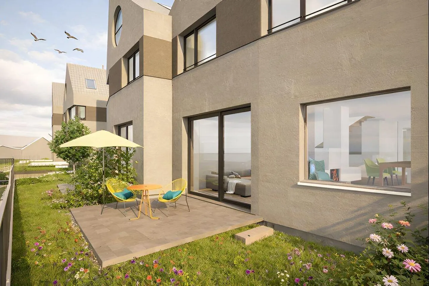 Nuovo progetto di costruzione Allmendgasse con quattro case a schiera di 7,5 stanze (Casa D) - Foto 6 di 7