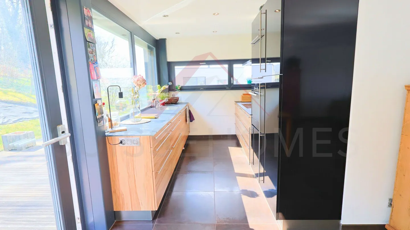 «Aussergewöhnliche Minergie-Villa mit Panoramablick - ein repräsentatives Wohnumfeld in Porrentruy» - Foto 5 von 24