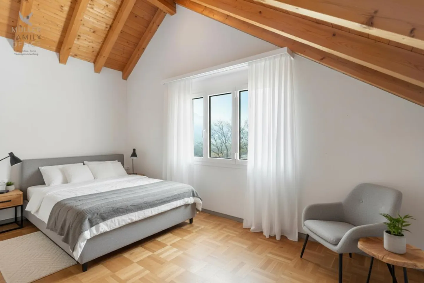 Well-maintained semi-detached single-family house with impressive views - Photo 9 of 13