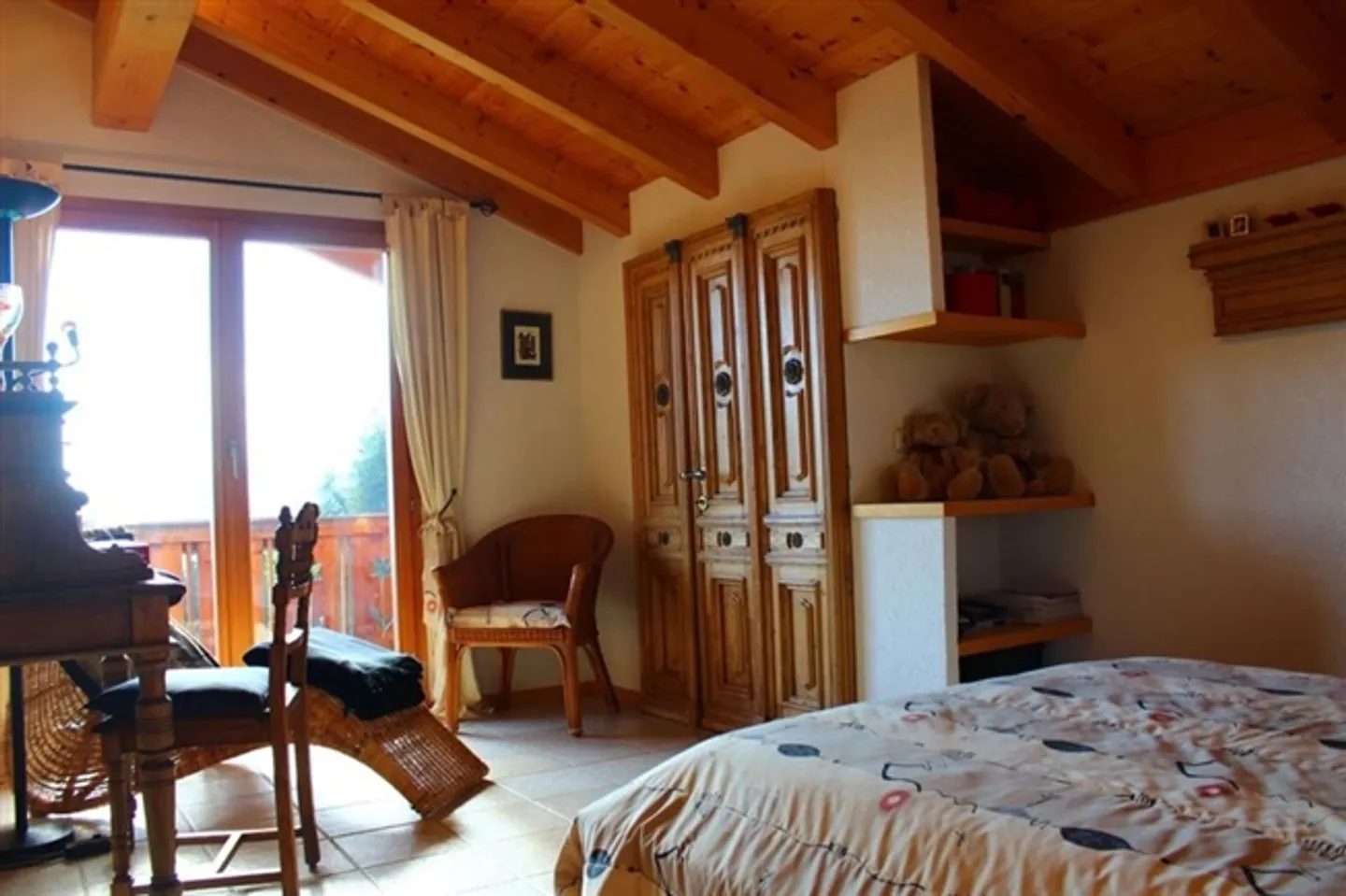 «Charmantes Chalet in der Nähe des Zentrums von Crans mit Sauna und Garten» - Foto 4 von 13