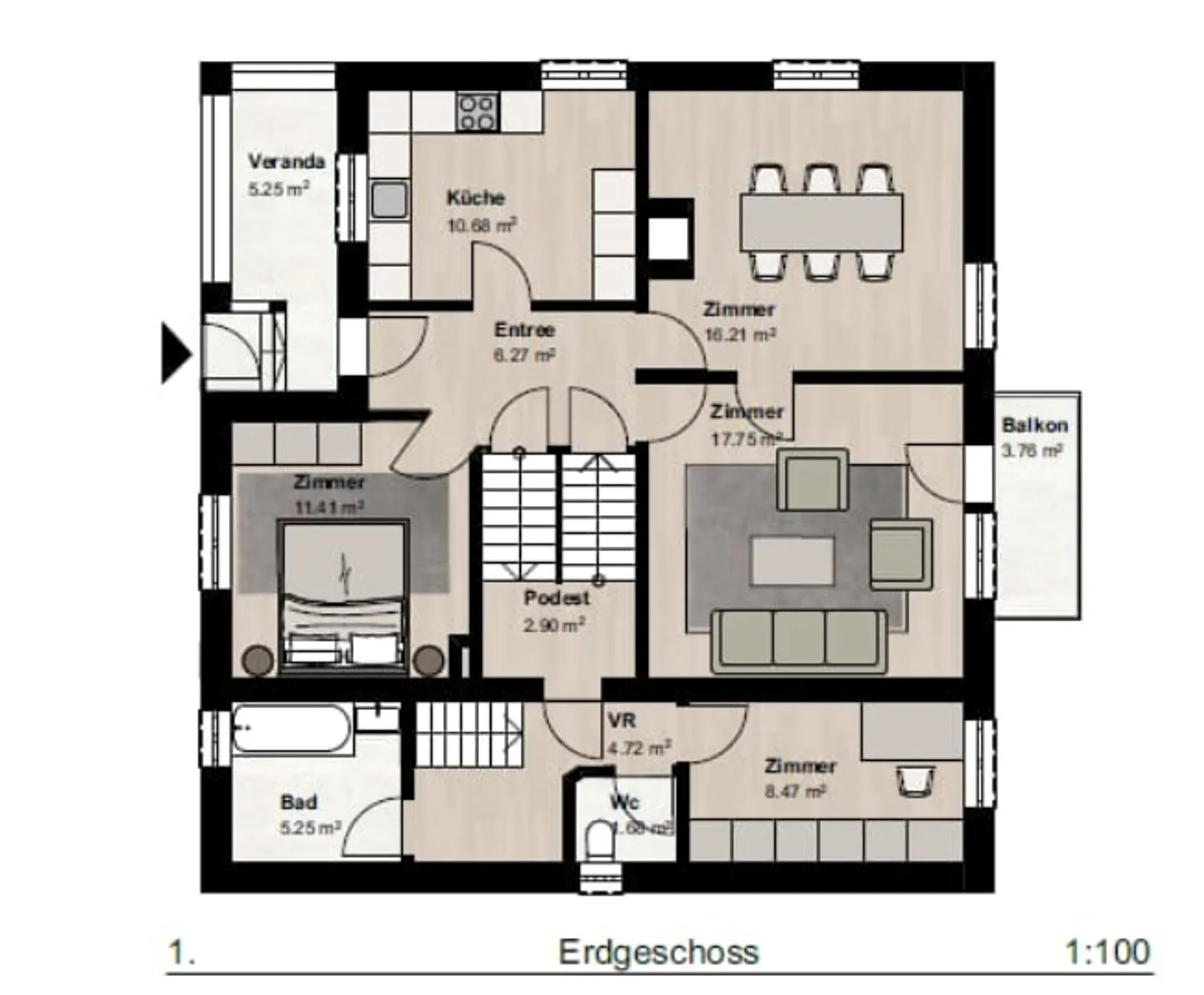 Affittare una casa affascinante con 10 stanze a Hägendorf - Foto 11 di 13