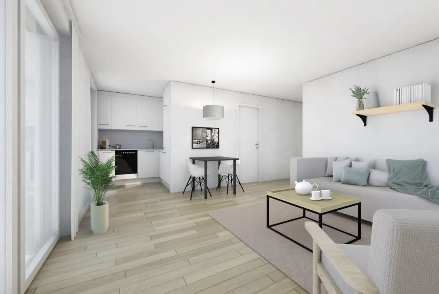 New construction: modern studios for rent - Photo 9 of 9