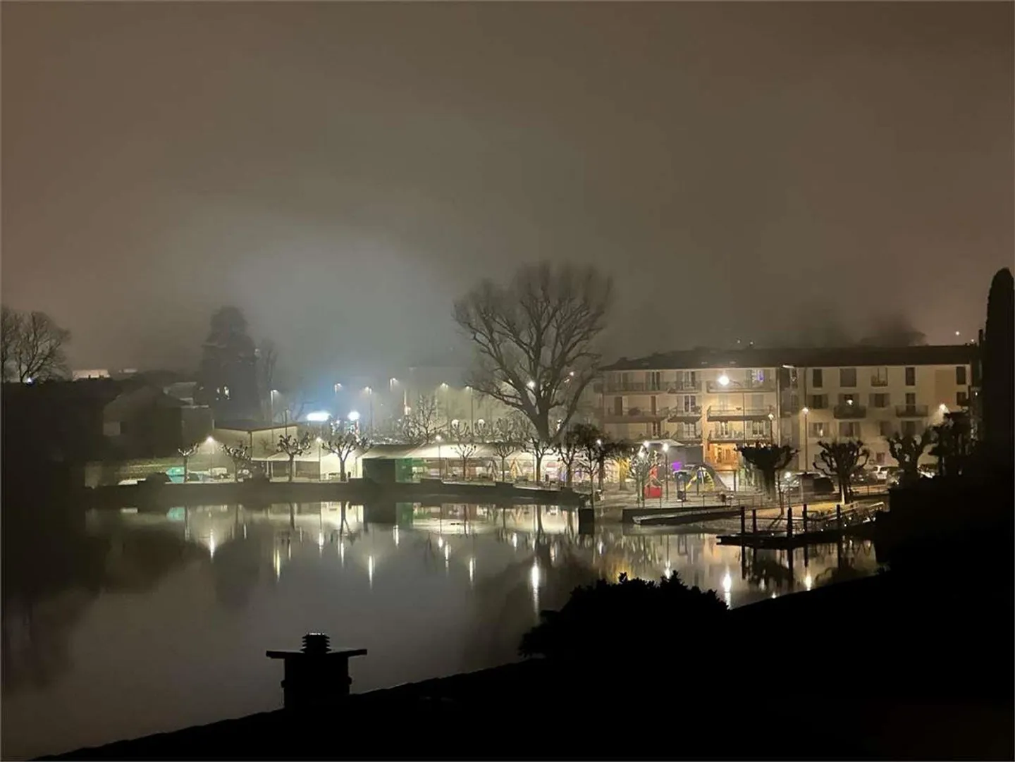RIVA SAN VITALE - DUE APPARTAMENTI DIRETTAMENTE A LAGO CON MERAVIGLIOS - Photo 4 sur 13