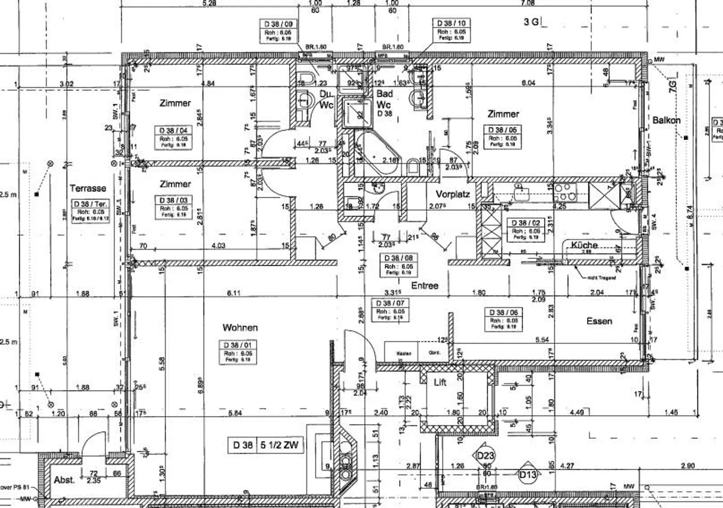 5.5-Room Apartment in Prime Location Including Parking Space - Photo 16 of 16