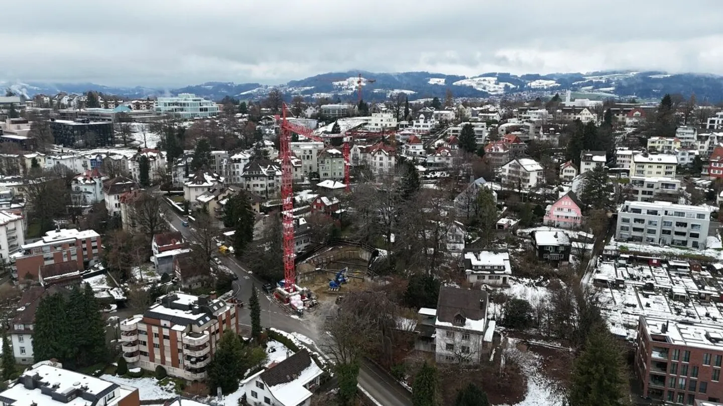 UNDER CONSTRUCTION: Unique Gem with 360° City View: New Building - 4.5 Room Apartment with High Ceilings and Luxurious Interior Design - Photo 8 of 8