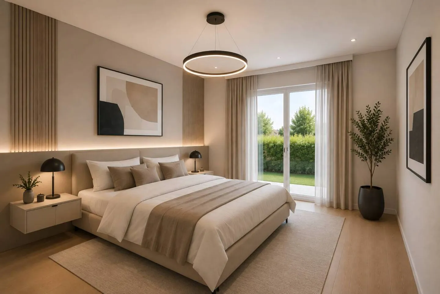 Appartement moderne avec jardin - Photo 2 sur 5