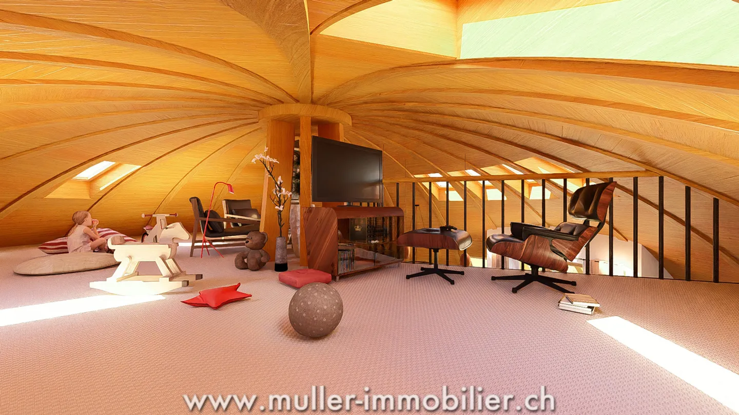 House Domespace for sale, 10 minutes from Romont - Photo 6 of 13