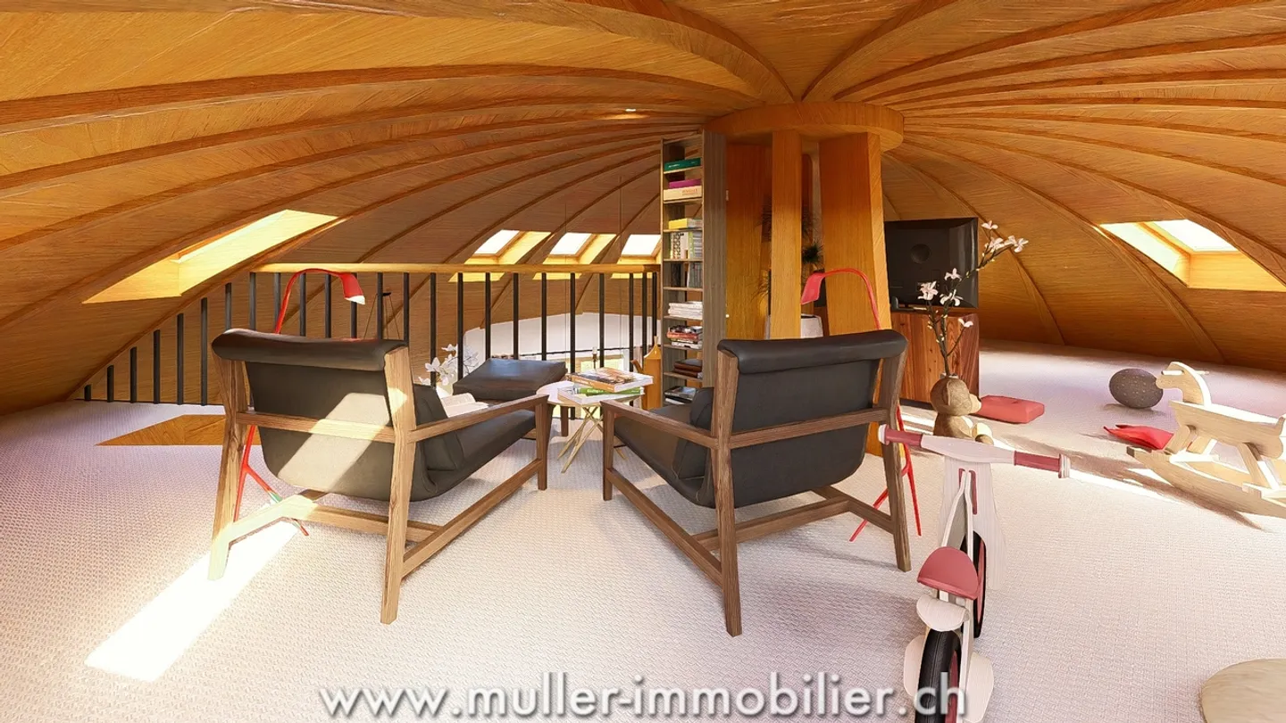 House Domespace for sale, 10 minutes from Romont - Photo 7 of 13