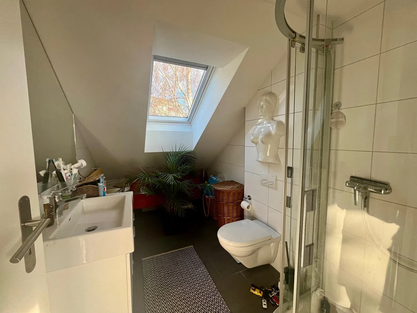 Sehr helle und ruhige 2,5-Zimmer-Attika-Wohnung mit Terrasse, traumhaftem Ausblick & Parkplatz - Foto 11 von 12