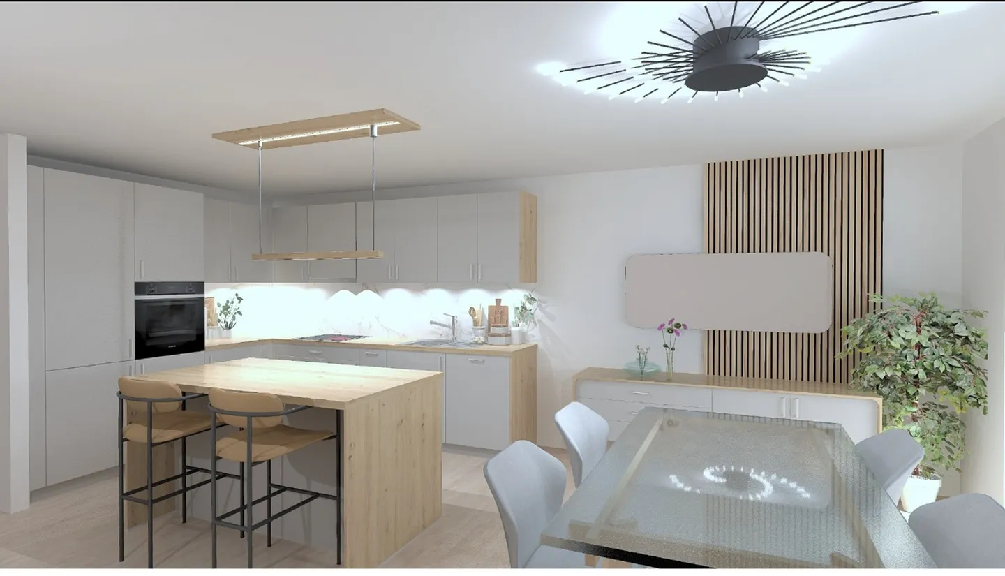 Magnifica Villa-Chalet a Schiera con 4,5 Camere a Vérossaz - Foto 7 di 12