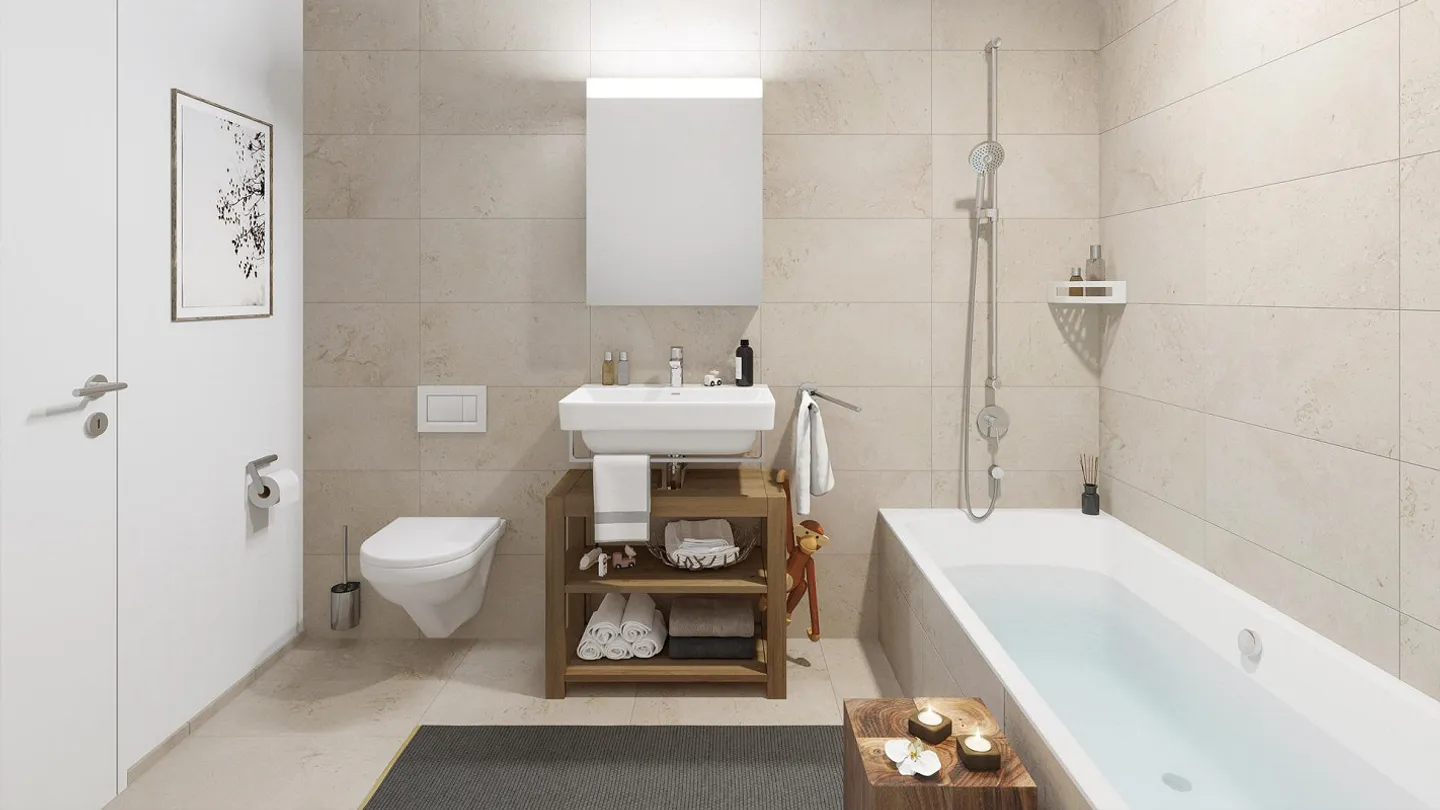 Appartamento attraente di 3½ locali con grande terrazza in una posizione tranquilla e centrale - Foto 5 di 7