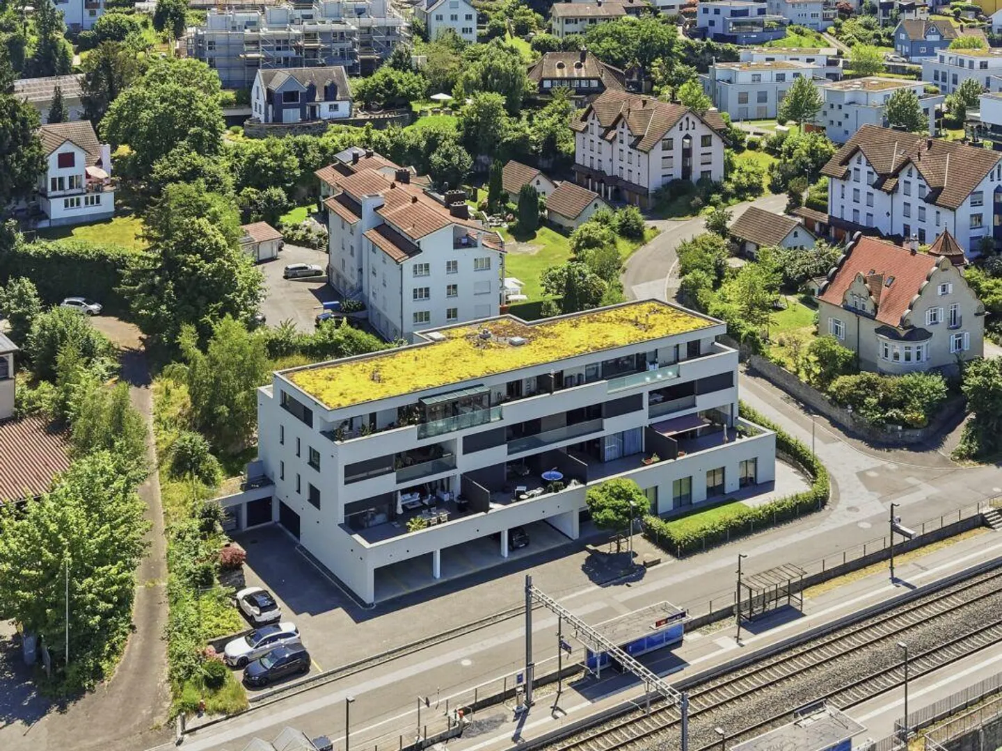 Appartement de jardin moderne, presque neuf, avec grande terrasse, à proximité immédiate du lac et de la gare - Photo 25 sur 30