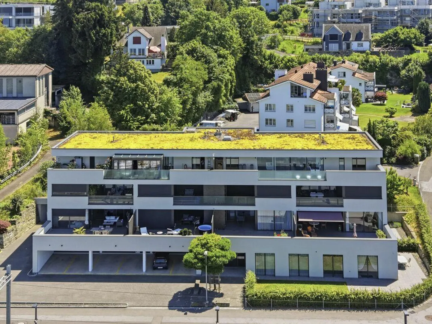 Appartement de jardin moderne, presque neuf, avec grande terrasse, à proximité immédiate du lac et de la gare - Photo 26 sur 30