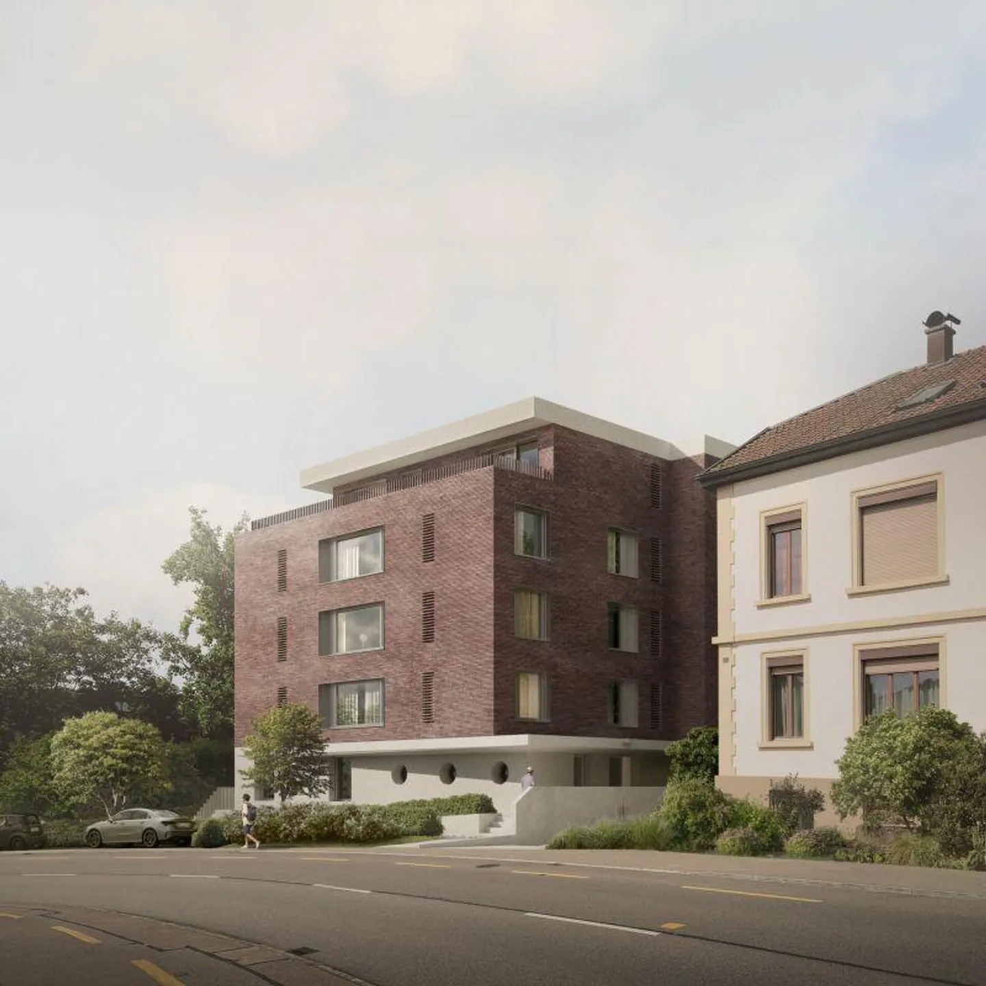 Nuovo progetto di costruzione Schwertrainstrasse / Inizio dei lavori è avvenuto - Foto 6 di 6