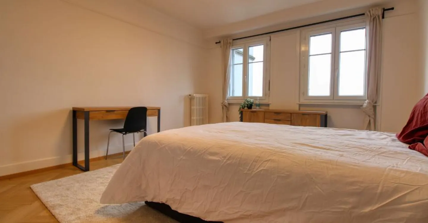 Eine moderne Coliving-Wohnung in der Avenue de France in Lausanne - Foto 4 von 16