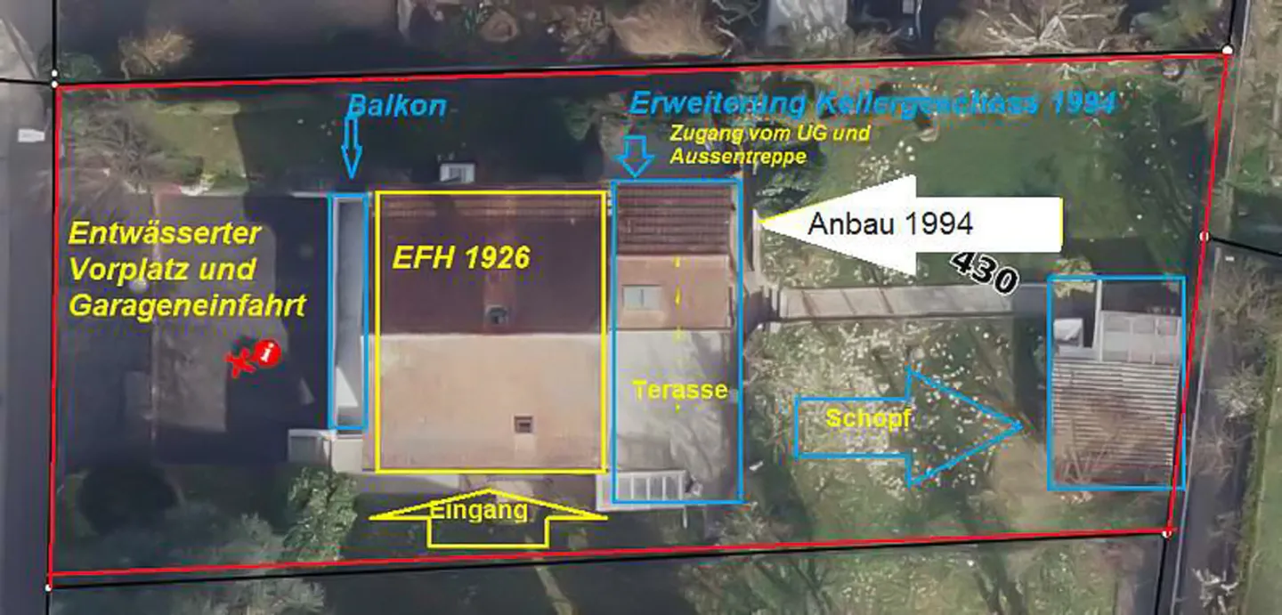 «Charmantes 4.5-Zimmer-Einfamilienhaus mit sonniger Südwest-Ausrichtung» - Foto 14 von 14