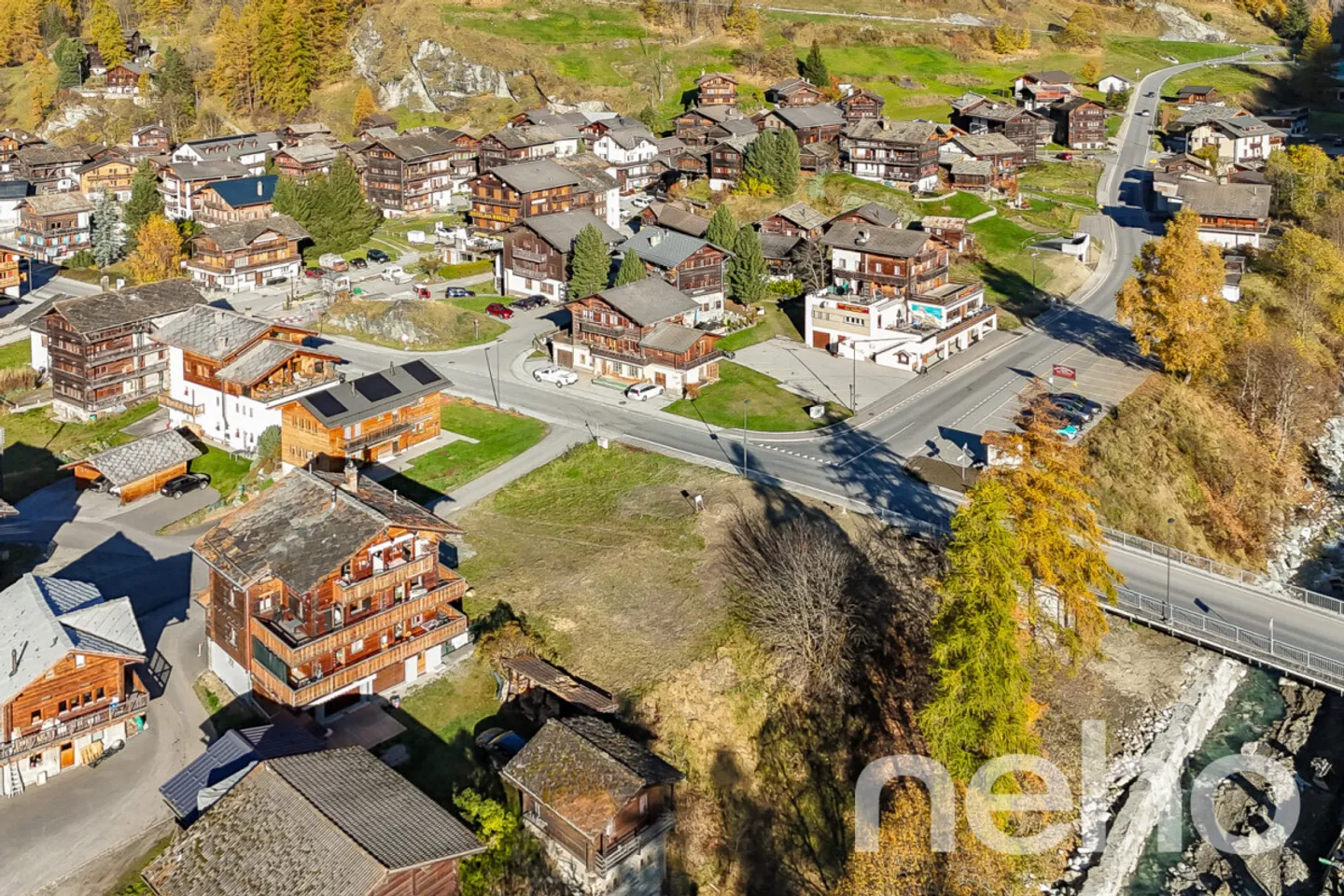 Terreno raro e idealmente situato a Haudères - Foto 3 di 11