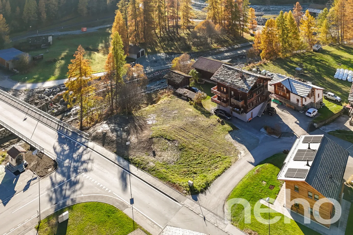 Terreno raro e idealmente situato a Haudères - Foto 1 di 11