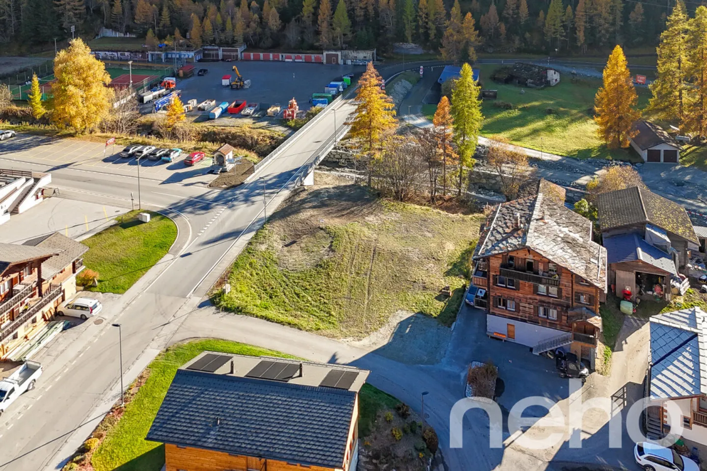 Terreno raro e idealmente situato a Haudères - Foto 4 di 11