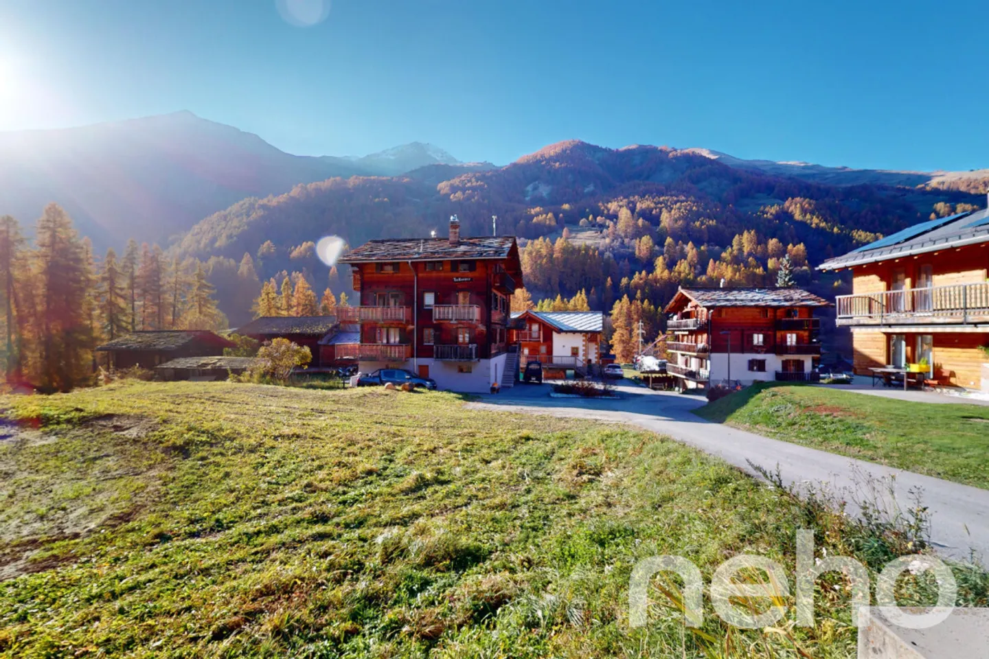 Terreno raro e idealmente situato a Haudères - Foto 9 di 11