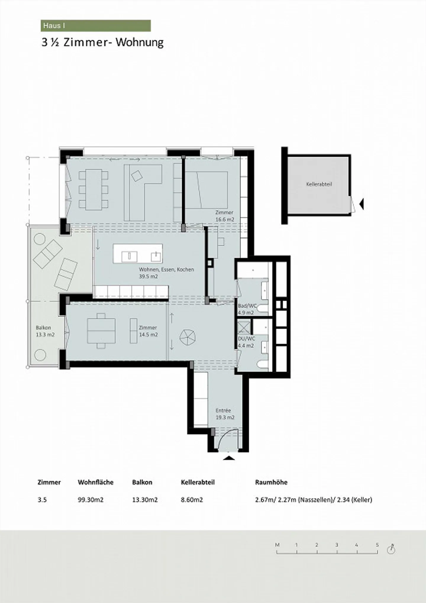 Modernes Apartment im Papieri Areal - Foto 7 von 7