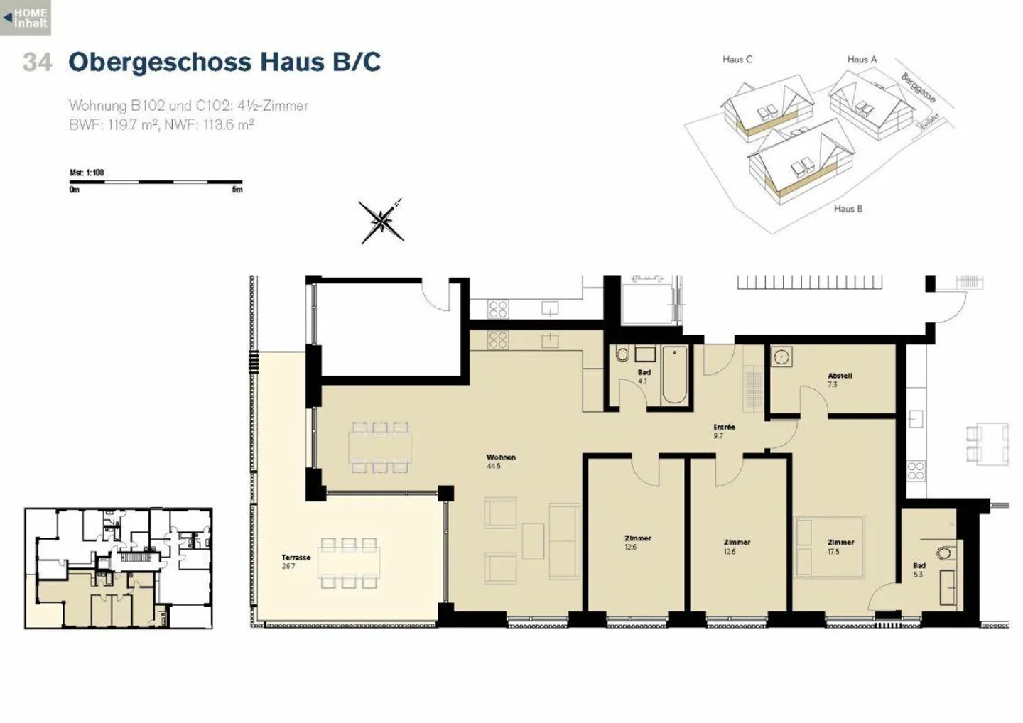 Appartement exclusif de 4,5 pièces avec vue imprenable - Photo 6 sur 6
